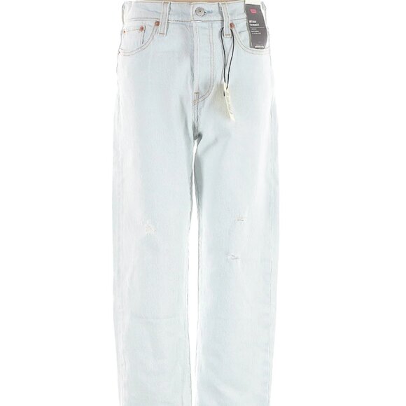 NWT! Levi's Wedgie Straight Jeans in Light Wash 26 X 26 - Picture 1 of 9
